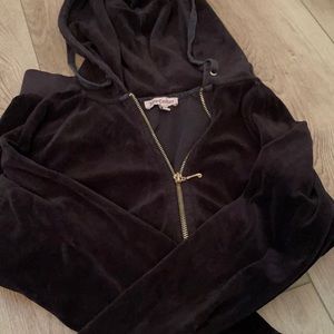 Juicy velour black jacket